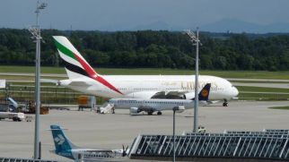 Emirates - Airbus A380-800 - A6-EDQ beim "taxi"