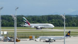 Emirates - Airbus A380-800 - A6-EDQ beim "takeoff"