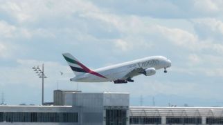 Emirates - Airbus A380-800 - A6-EDQ beim "takeoff"