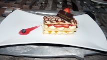 Das Restaurant "Medium Rare" - Die Nachspeise.